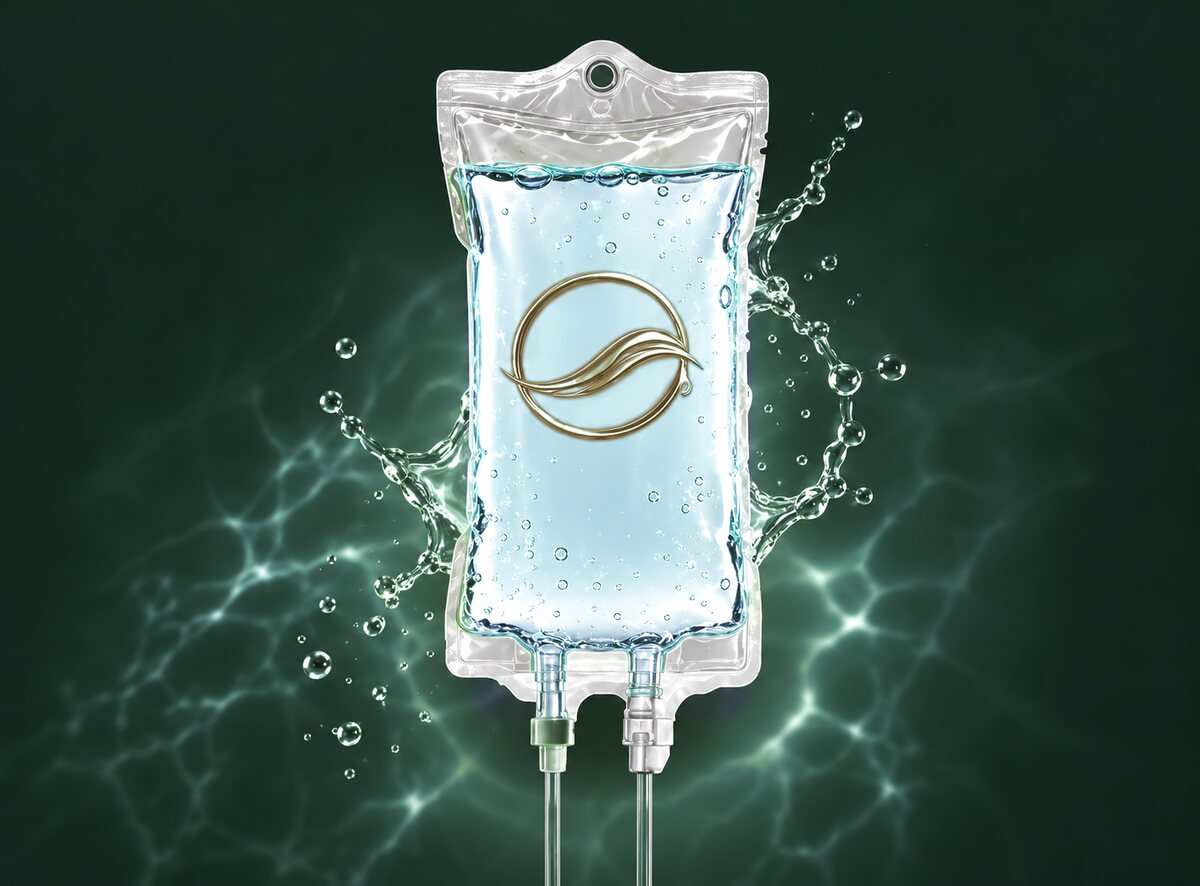 The Aura HYDRATE infusion bag
